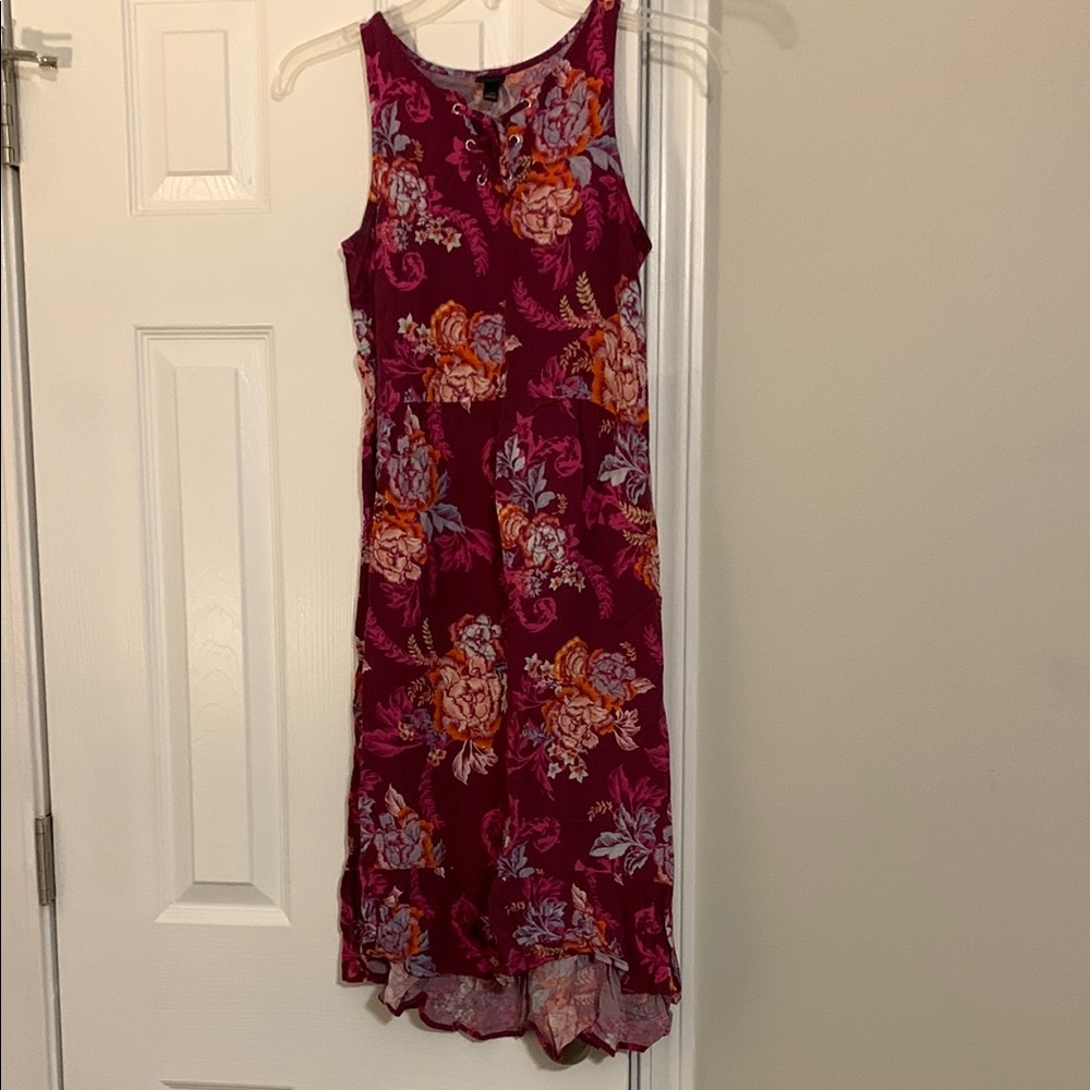 Art Class Red Sundress